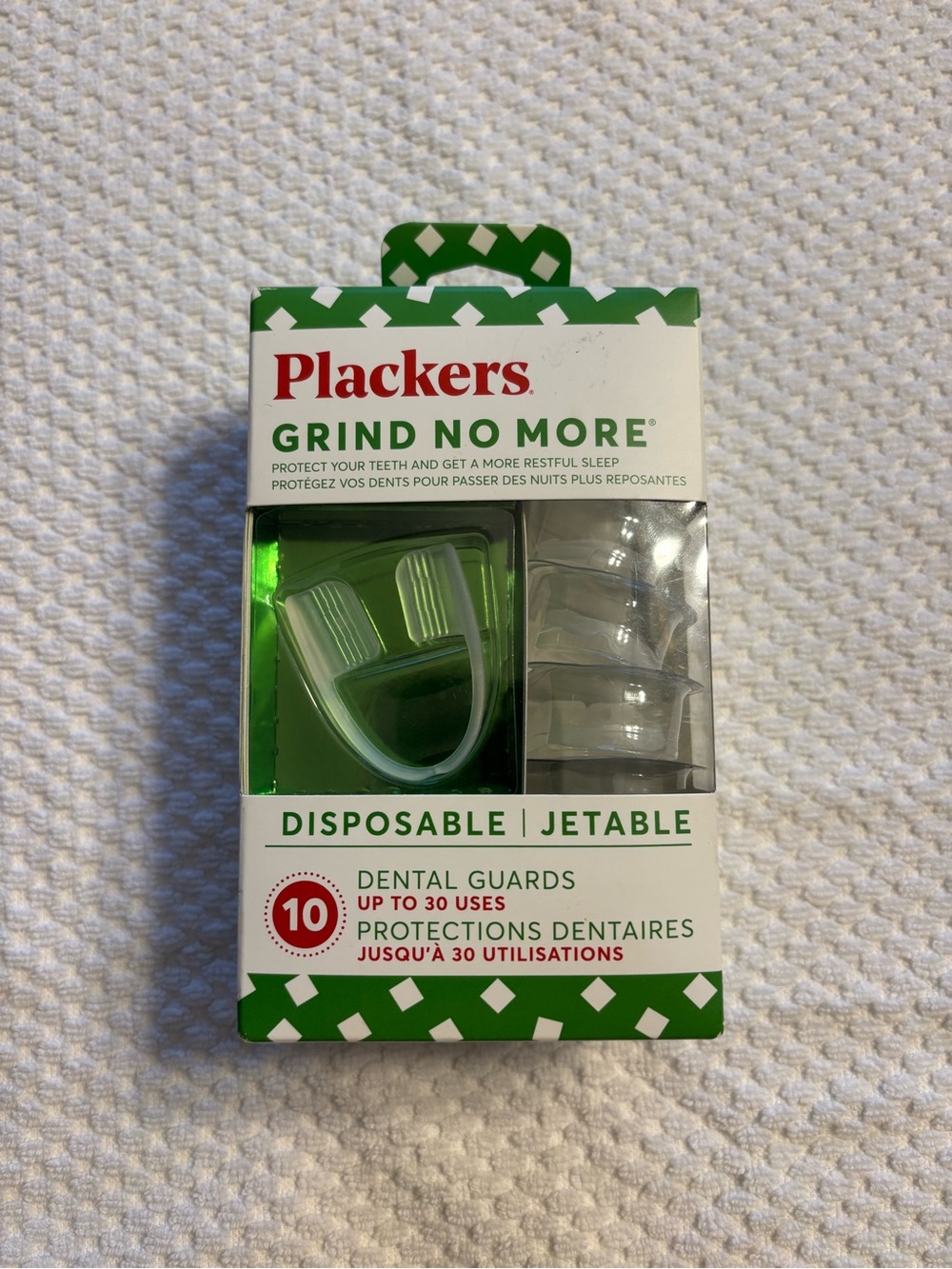 Green Disposable Dental Night Guards - Pack of 10